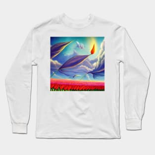 Aroma Flower Long Sleeve T-Shirt